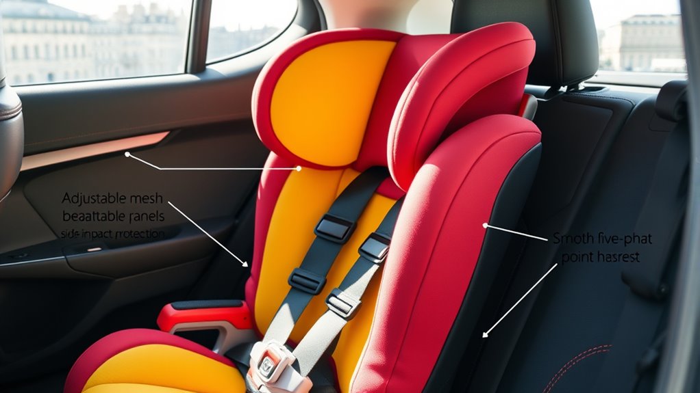 european safety compliant car seat