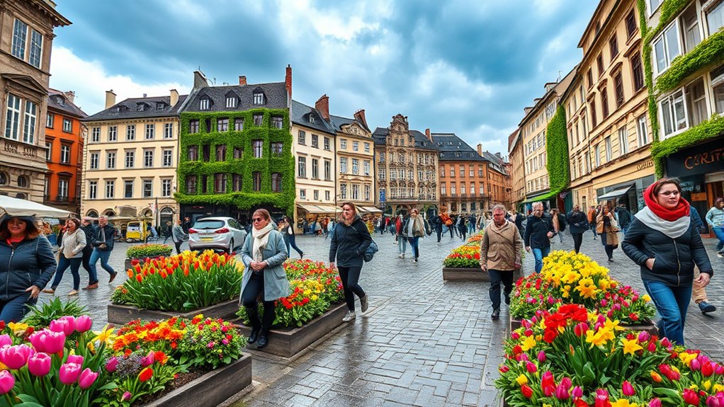 european spring weather variability