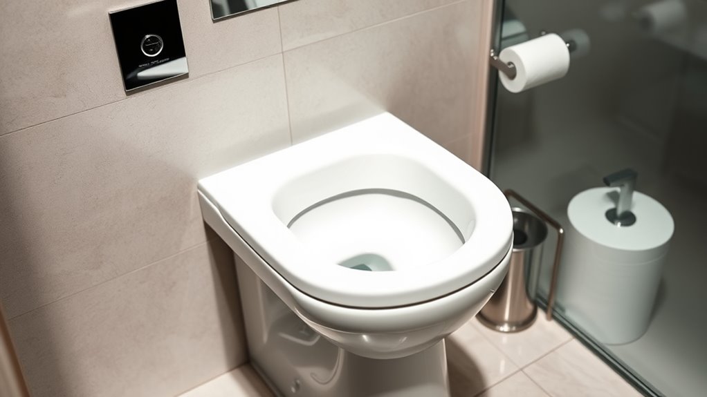 european toilet flushing etiquette