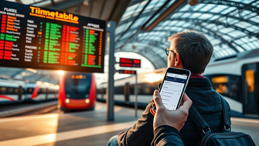 european train booking schedules