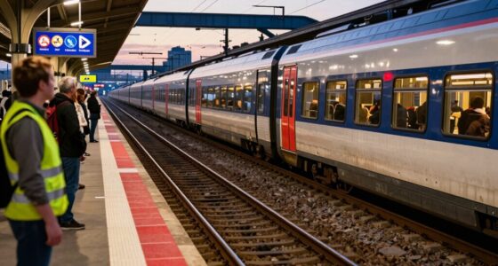 european train station safety