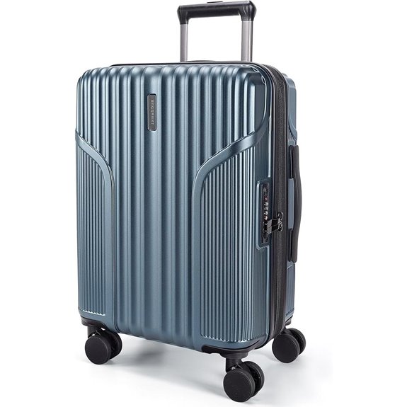 BAGSMART 20-Inch Expandable Hardside Carry-On Luggage