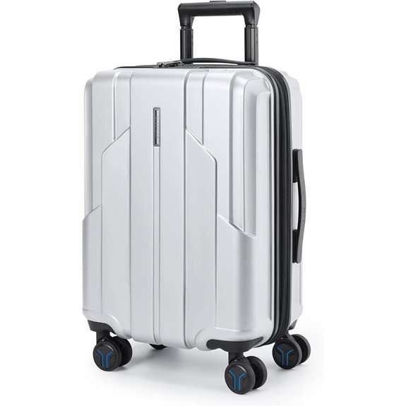 BAGSMART 20-inch Expandable Hardside Spinner Luggage
