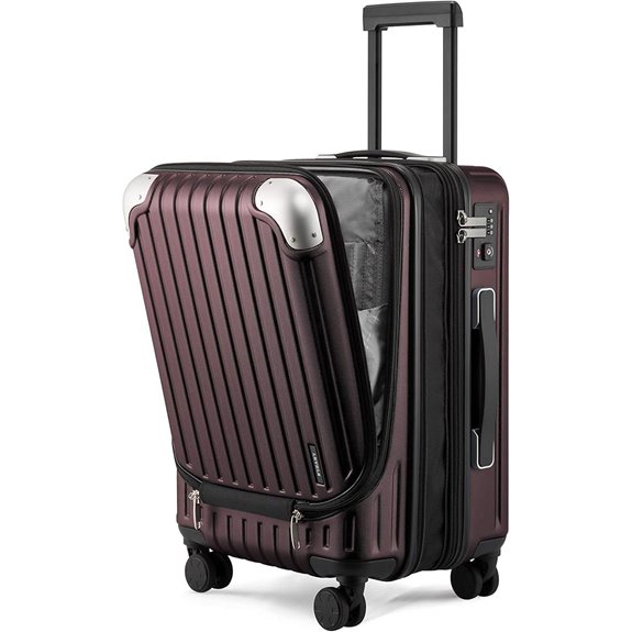 LEVEL8 Grace 20 Expandable Hardside Spinner Luggage