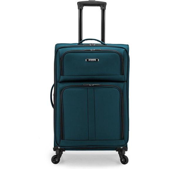 U.S. Traveler Anzio Expandable Nylon Spinner Luggage