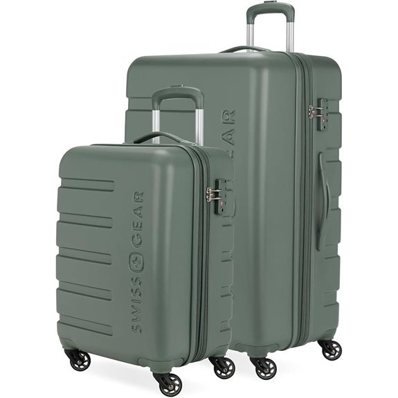 SwissGear 7366 Expandable Luggage Set with Spinner Wheels