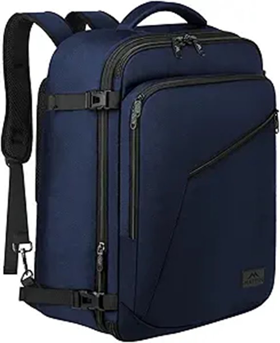 Matein Weekender Travel Backpack with Expandable Design