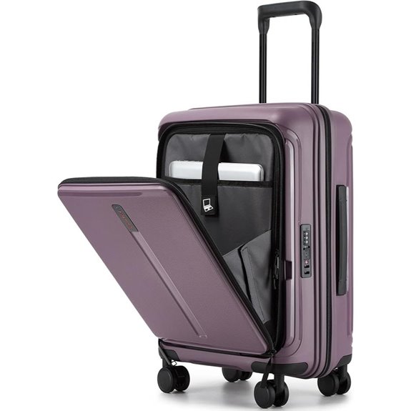 20 Expandable Hardshell Carry-On with TSA Lock