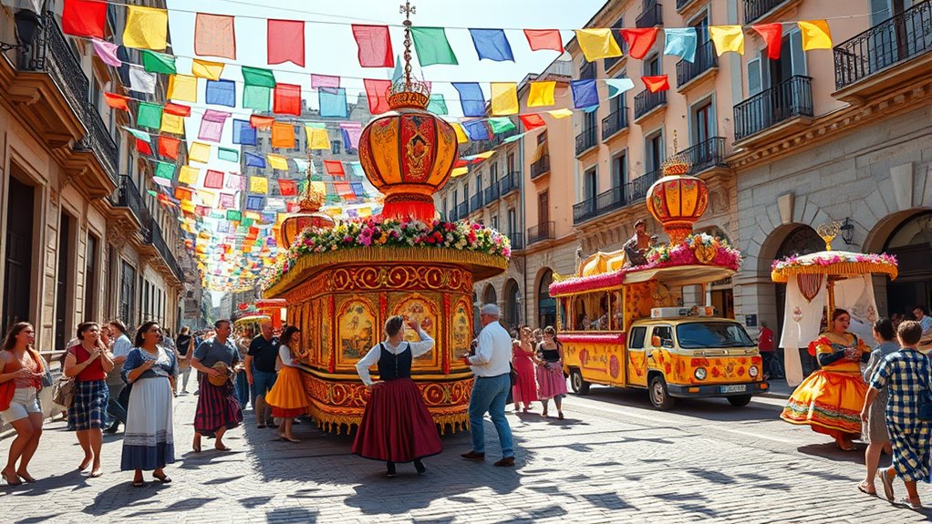 experience vibrant local festivals