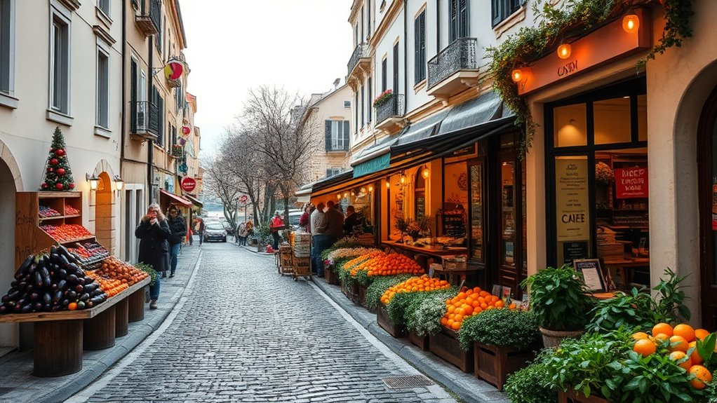 exploring markets and cuisine