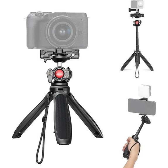 NEEWER TP38 Extendable Phone Tripod with Ball Head