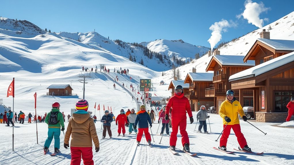 family friendly ski learning environments