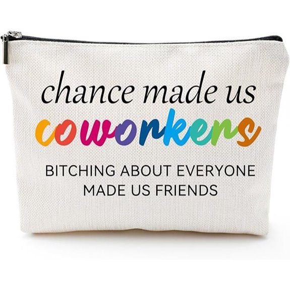 Coworker Farewell Gift Cosmetic Bag for Women