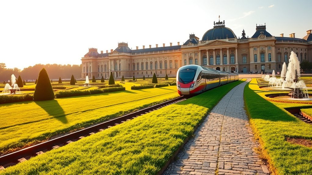 fast affordable versailles train