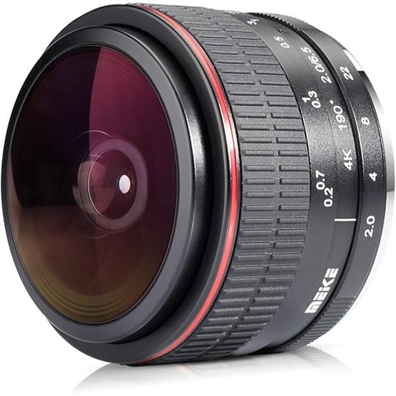 Meike 6.5mm f2.0 Fisheye Lens for MFT Cameras