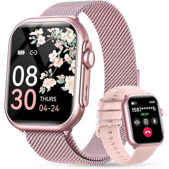 Smart Watch for Women Men Fitness with Heart Rate