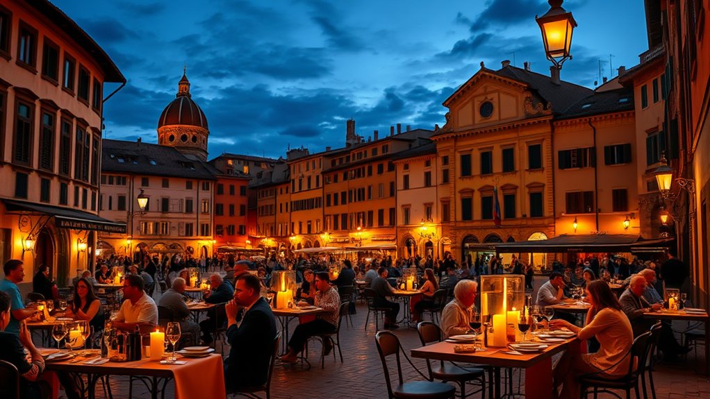 florence s vibrant evening ambiance