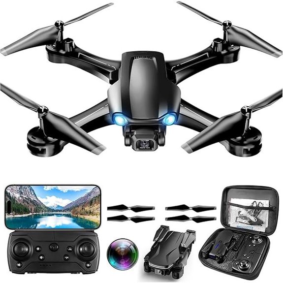 Drones with Camera for Adults Foldable 1080p Portable