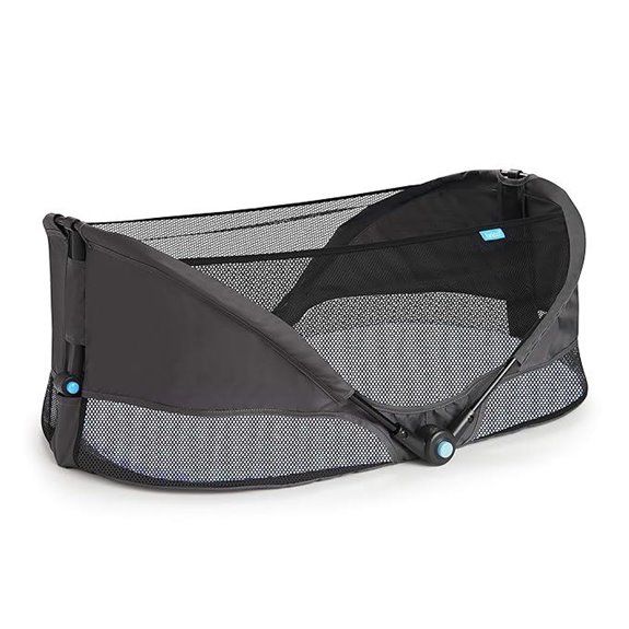 Munchkin Brica Fold N' Go Travel Bassinet Grey
