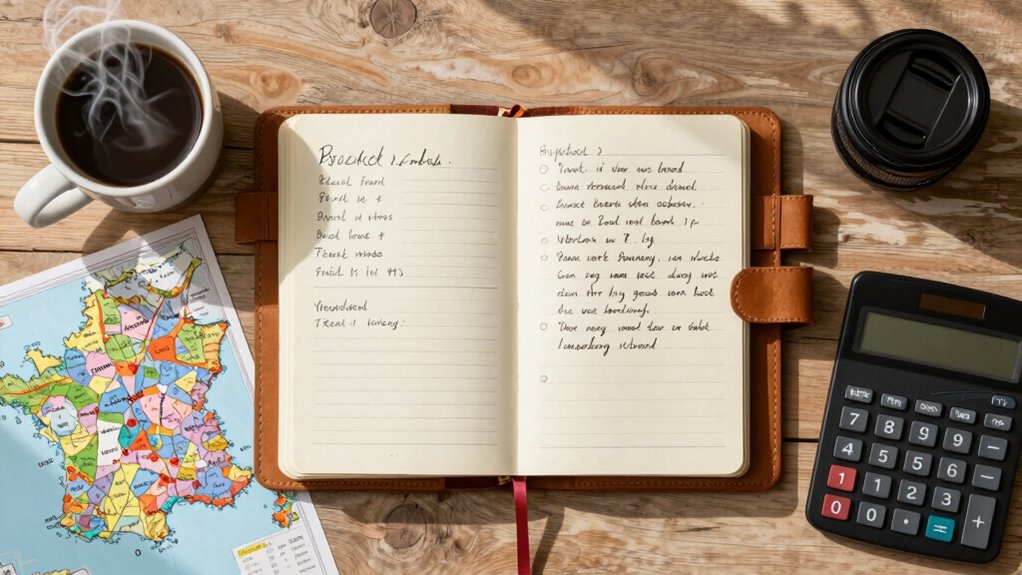 france travel expenses overview