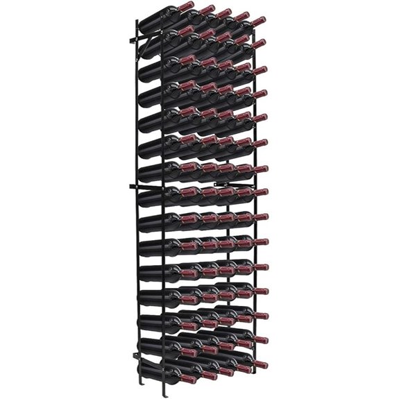 Sorbus Freestanding Wine Rack Holds 75 Bottles