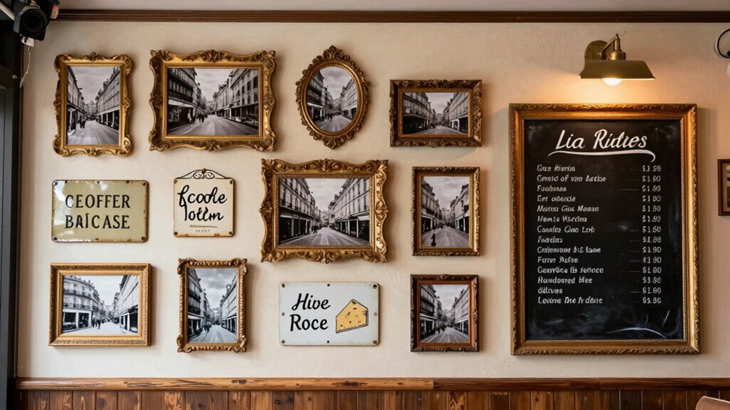 french bistro wall decor