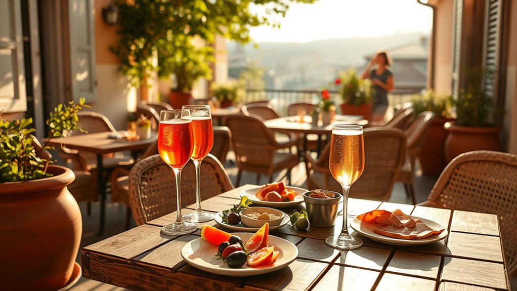 from light snacks to buffet