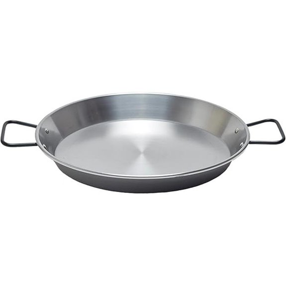 Garcima 13 1/2-inch Pata Negra Restaurant Grade Paella Pan 34cm