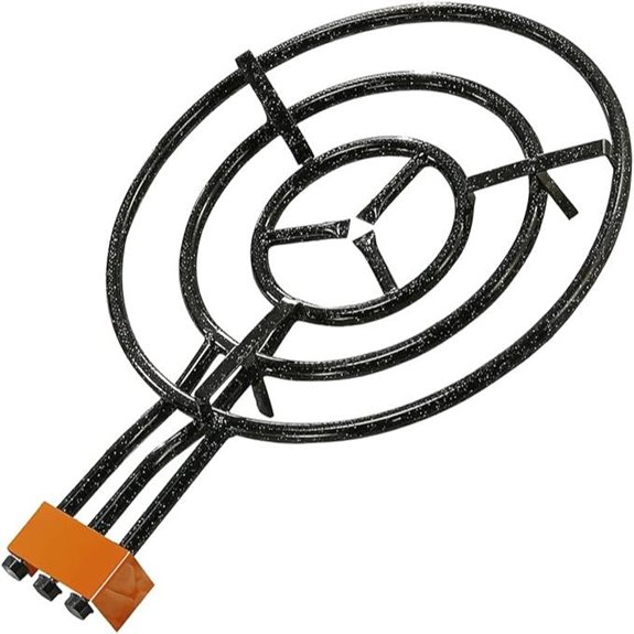 Garcima G600 Paella Propane Gas Burner Enamel Steel 24 inches