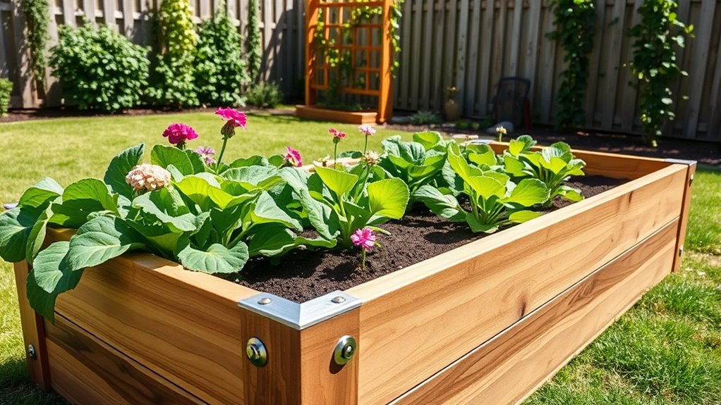 garden bed material considerations