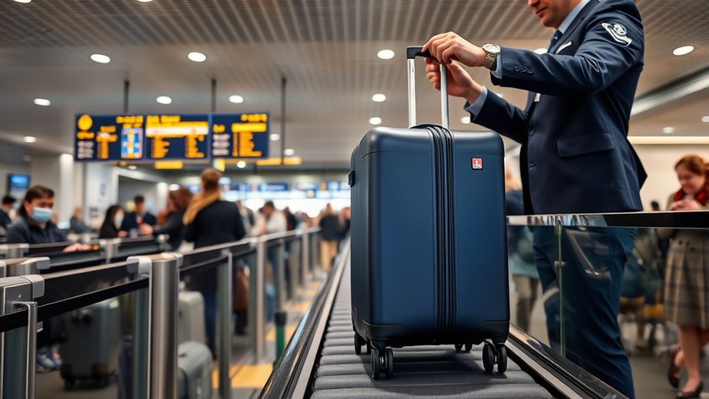 gate check luggage procedures