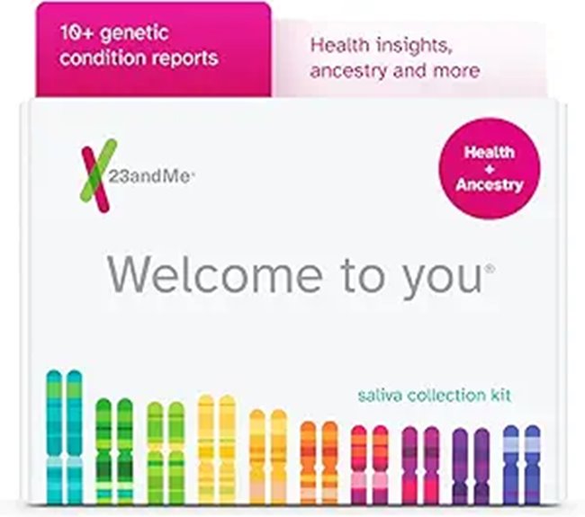 23andMe Health + Ancestry Genetic Test Kit
