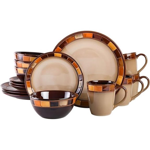 Gibson Casa Estebana 16-Piece Dinnerware Set for 4