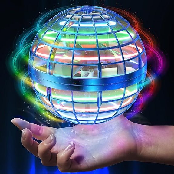 Flying Orb Ball Toy with Cosmic Glow