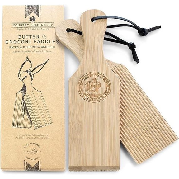 Gnocchi Boards & Butter Paddles Set of 2