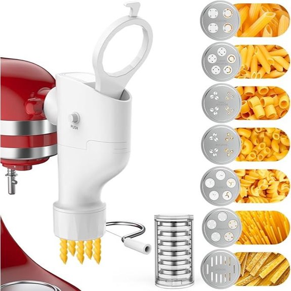 Gourmet Pasta Press Attachment for Kitchenai Stand Mixer