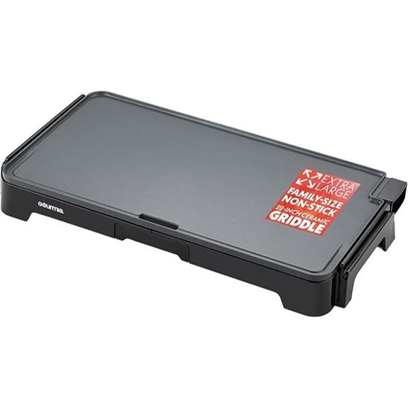 Gourmia 22 XL Electric Griddle with Drip Tray