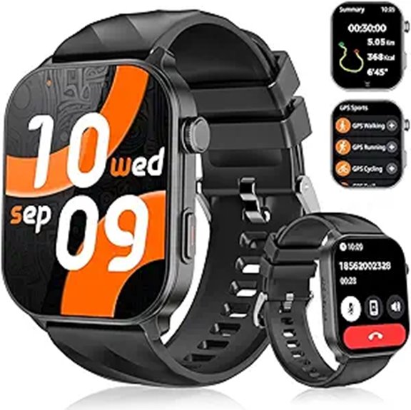 Smart Watch with GPS and Heart Rate Monitor