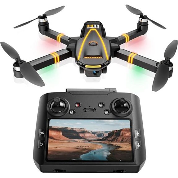 GPS Drone with 4K Camera 2 Batteries Auto Return