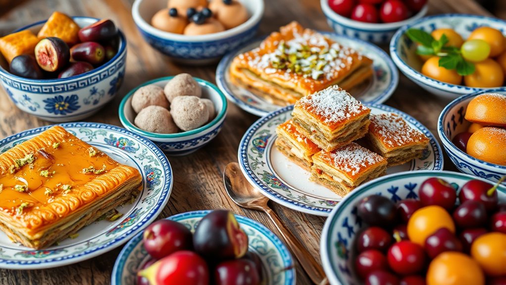 greek desserts and sides