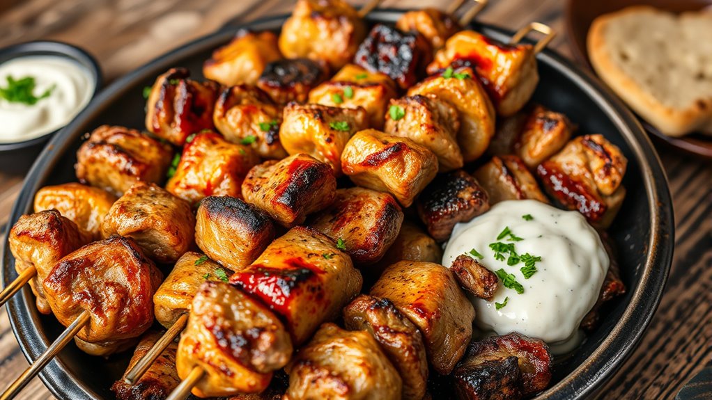 greek grilled meat specialties