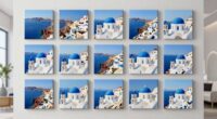 greek island wall art