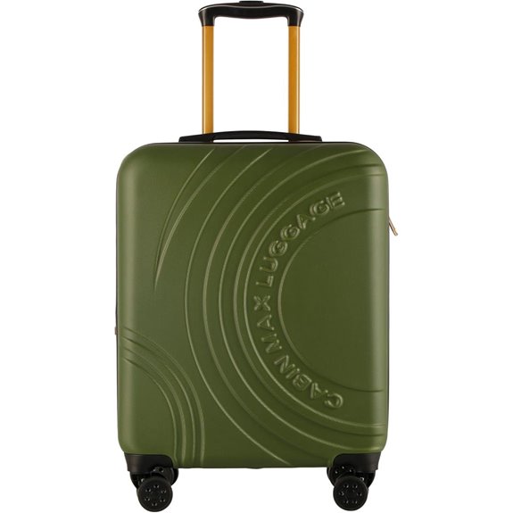 Cabin Max Velocity 4-Wheel Carry-On Luggage (Inca Green)