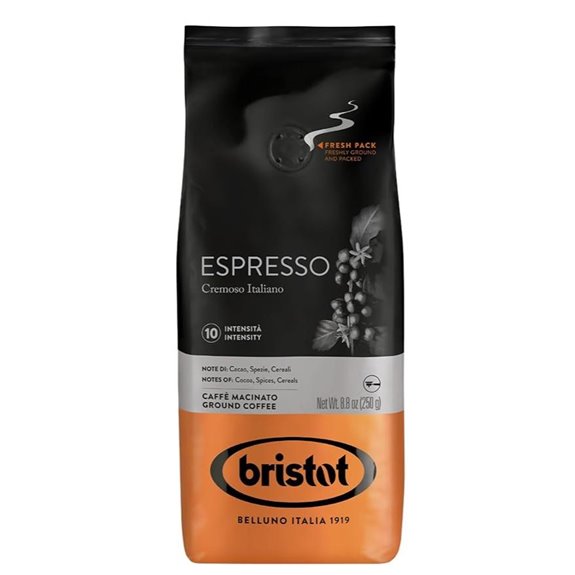 Bristot Cremoso Italian Ground Espresso (8.8oz)