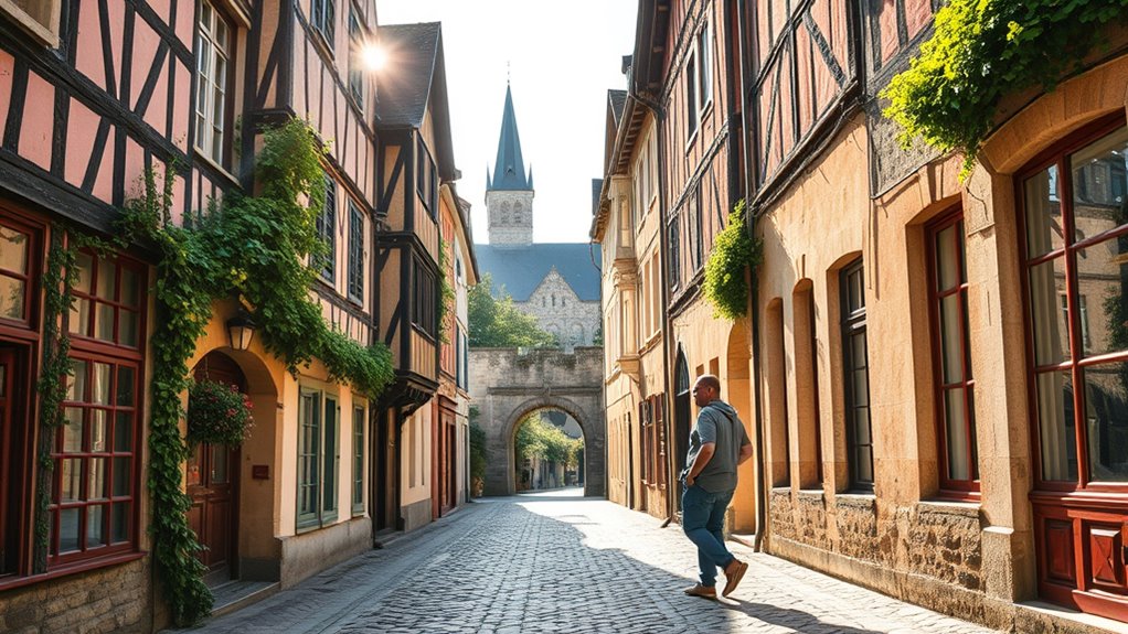 hassle free medieval town exploration