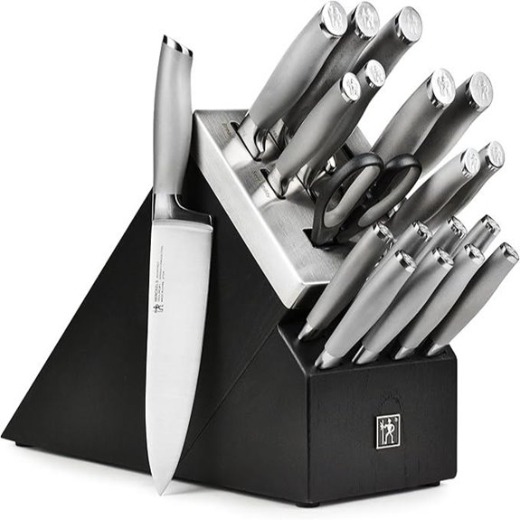 Henckels Forged Modernist 20-Piece Knife Set