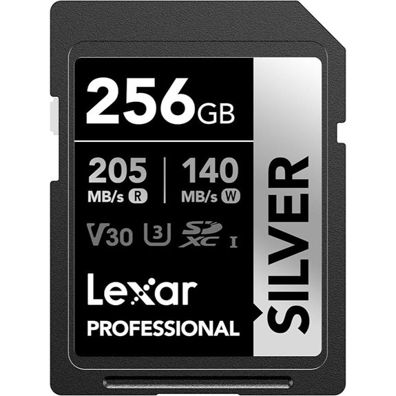 Lexar 256GB UHS-I SDXC Card for Professionals