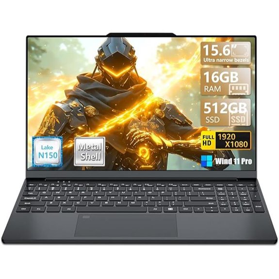 Gaming Laptop 15.6 i5 16GB 512GB SSD Win 11 Pro