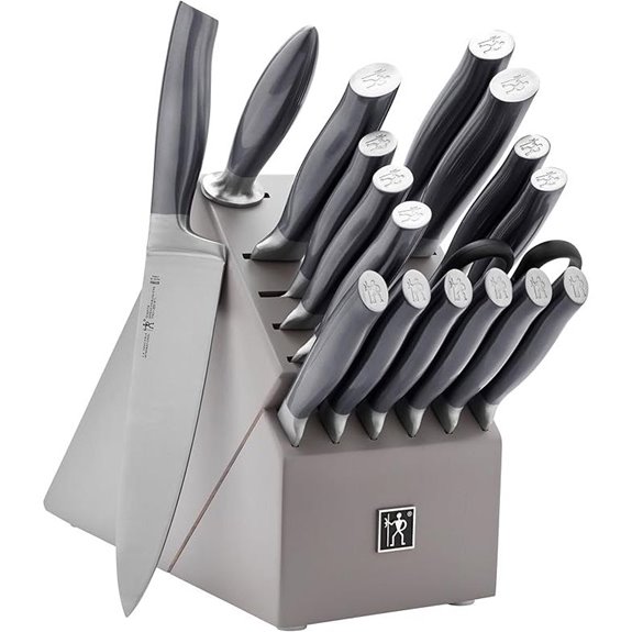 HENCKELS Graphite 18-Piece Knife Block Set