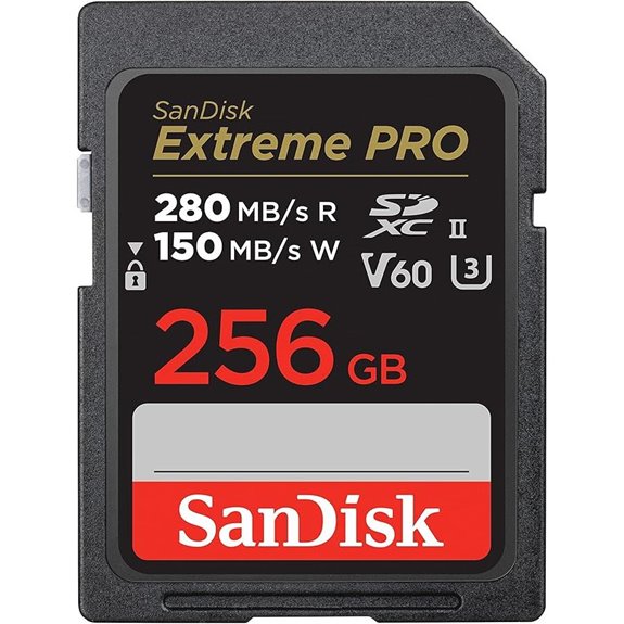 SanDisk 256GB Extreme PRO SDXC UHS-II Memory Card